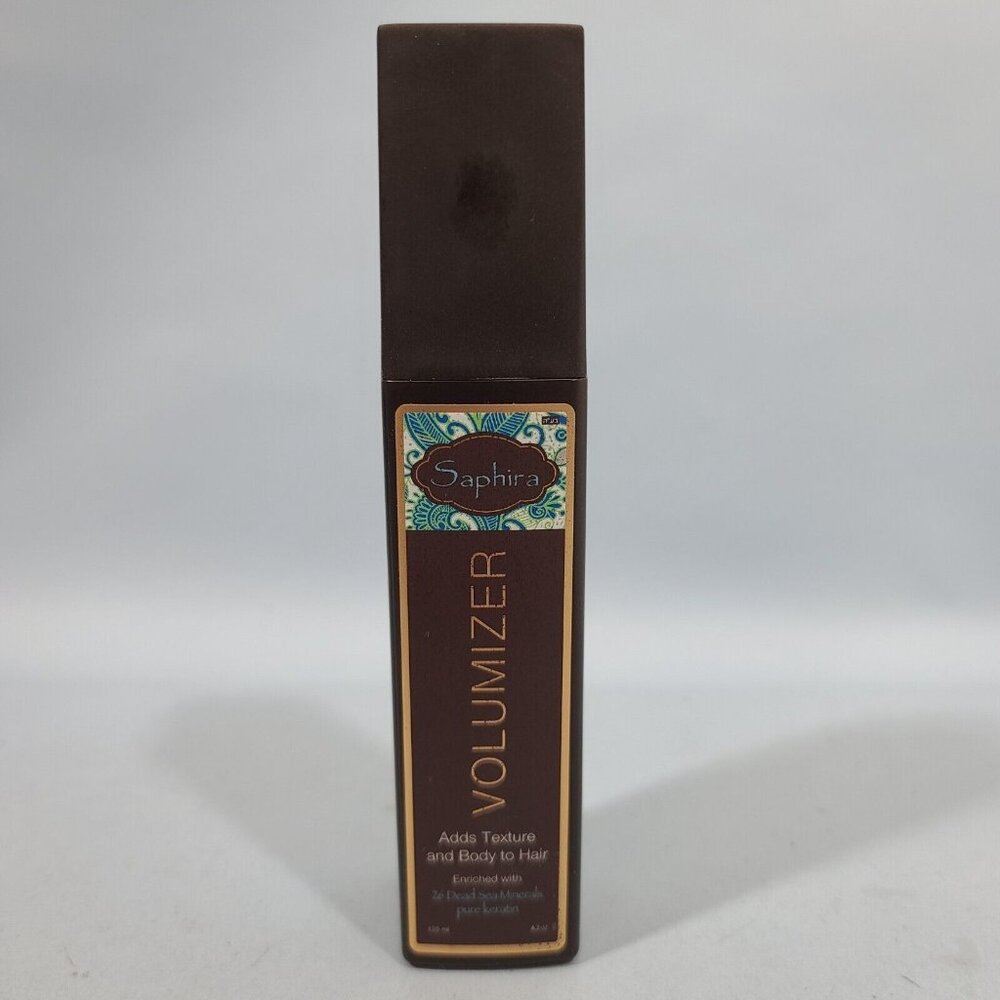 Saphira Volumizer 4.2oz 26 Dead Sea Minerals Pure Keratin